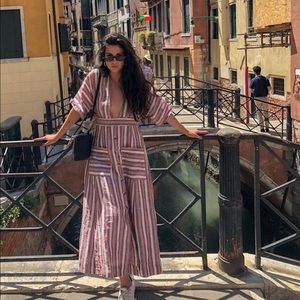 - Free People stripped dress